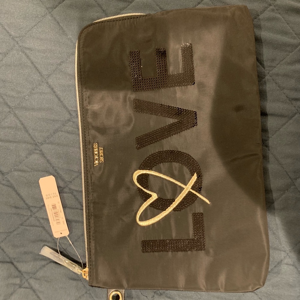 Victoria’s Secret black wristlet